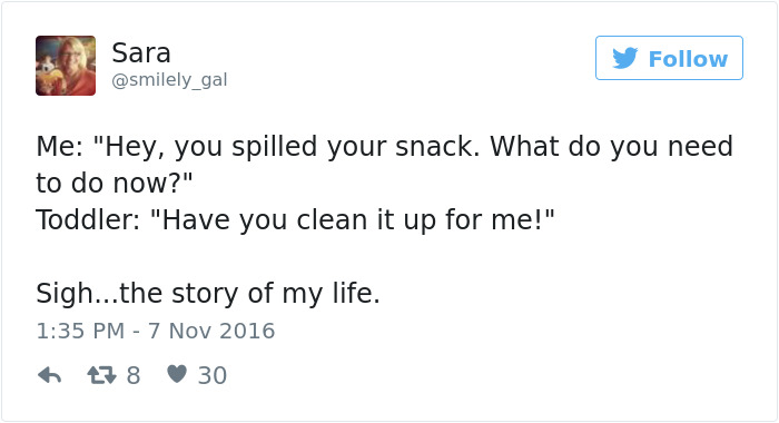 Funniest Parenting Tweets 2016
