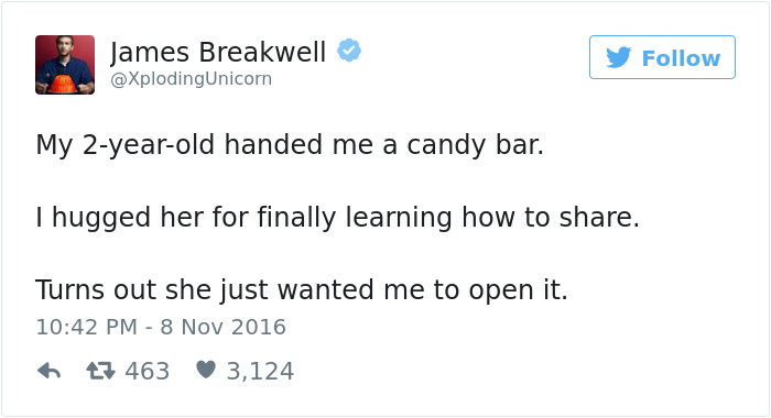 Funniest Parenting Tweets 2016