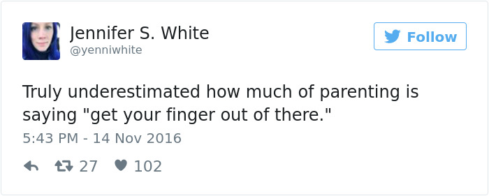 Funniest Parenting Tweets 2016