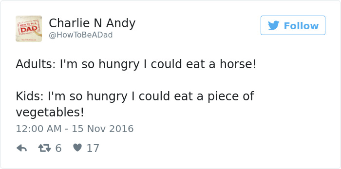 Funniest Parenting Tweets 2016