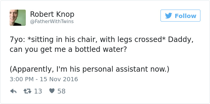 Funniest Parenting Tweets 2016