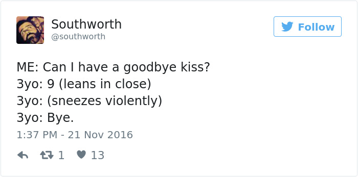 Funniest Parenting Tweets 2016