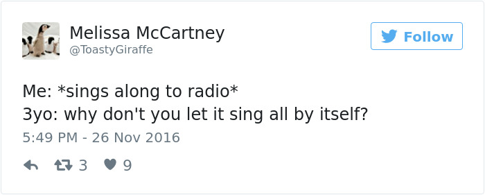 Funniest Parenting Tweets 2016