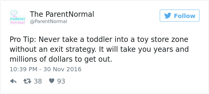 Funniest Parenting Tweets 2016