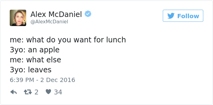 Funniest Parenting Tweets 2016