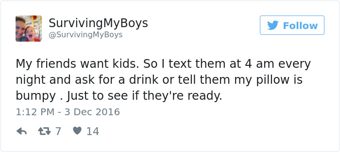 Funniest Parenting Tweets 2016