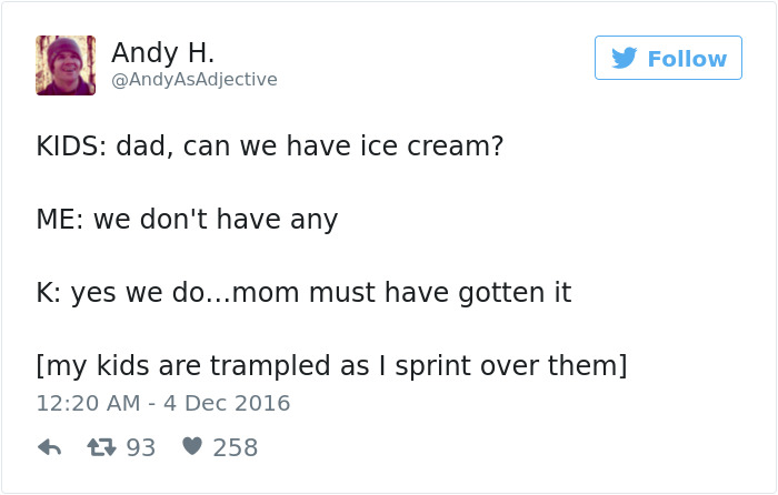 Funniest Parenting Tweets 2016