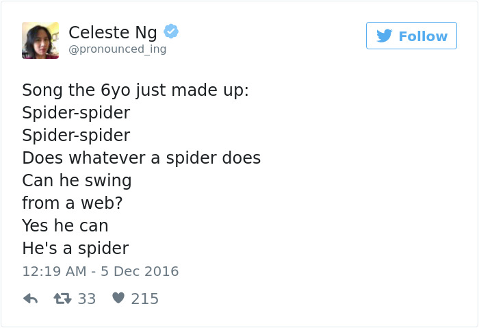 Funniest Parenting Tweets 2016