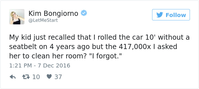 Funniest Parenting Tweets 2016