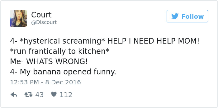 Funniest Parenting Tweets 2016
