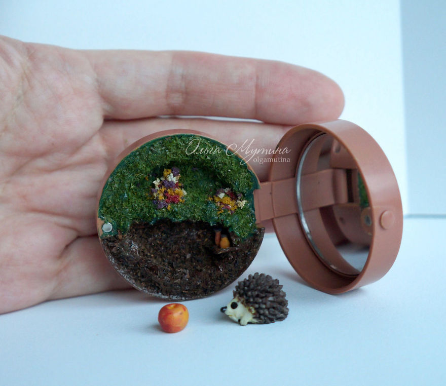 A Miniature World Of Olga Mutina: Feel Like A True Gulliver