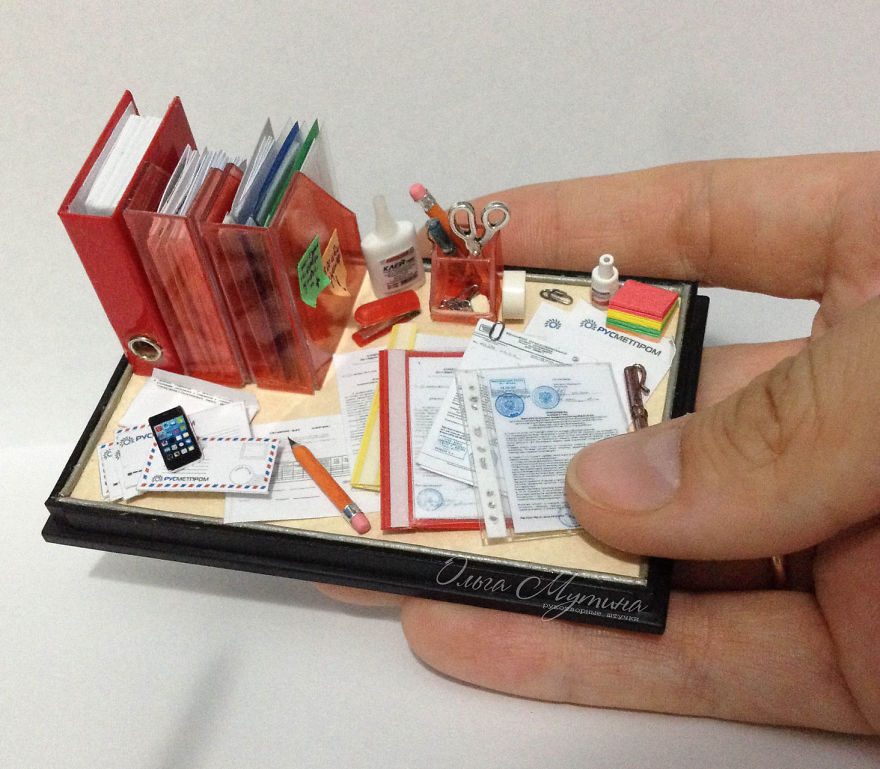 A Miniature World Of Olga Mutina: Feel Like A True Gulliver