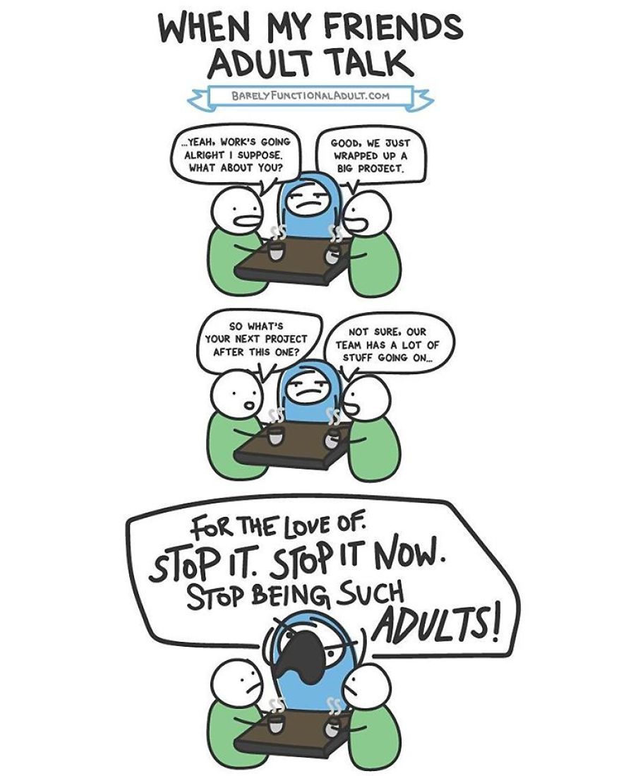 Barely Functional Adult Meichi