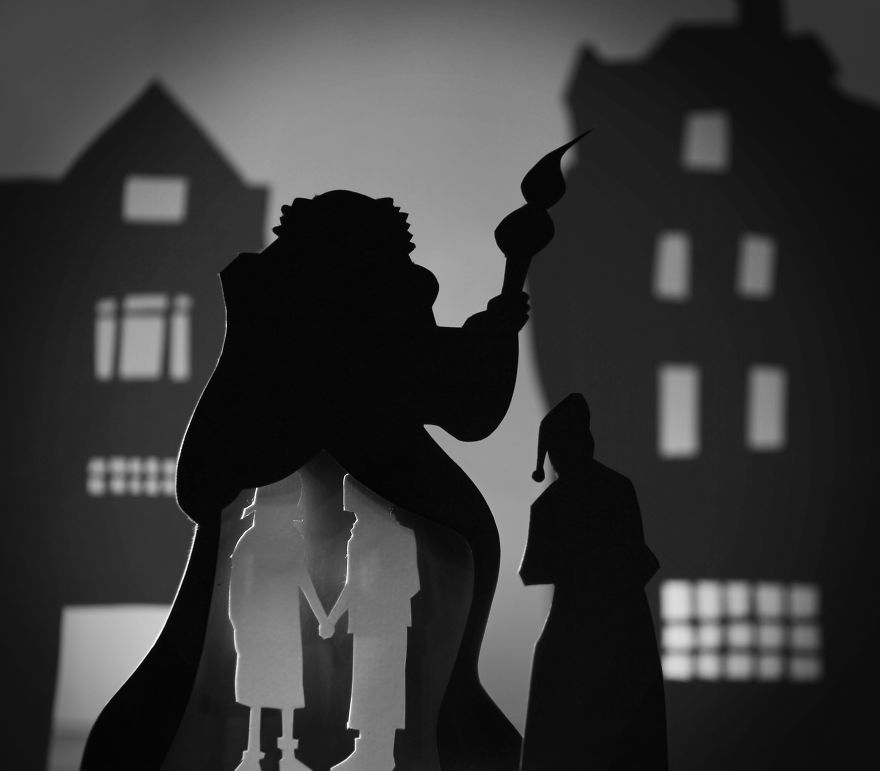 A Christmas Carol That I Created In 25 Cardboard Parts A Christmas Carol That I Created In 25 Cardboard Parts