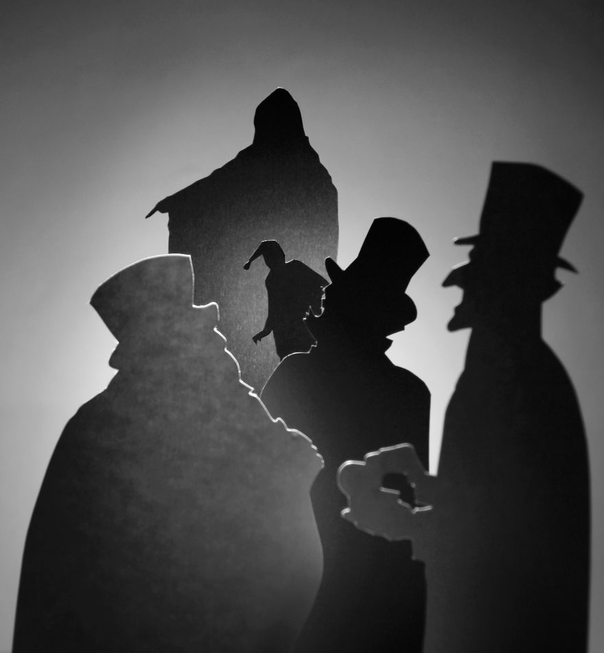 A Christmas Carol That I Created In 25 Cardboard Parts A Christmas Carol That I Created In 25 Cardboard Parts