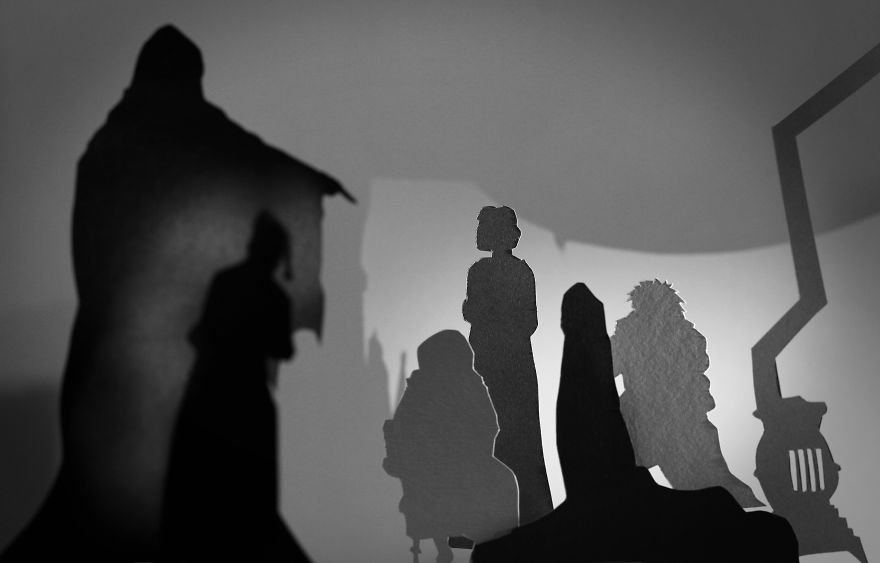 A Christmas Carol That I Created In 25 Cardboard Parts A Christmas Carol That I Created In 25 Cardboard Parts