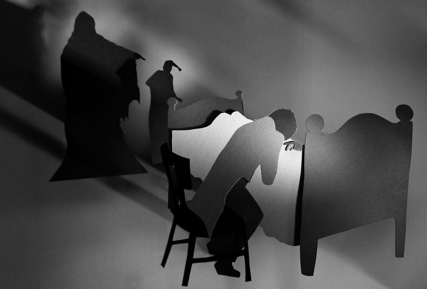 A Christmas Carol That I Created In 25 Cardboard Parts A Christmas Carol That I Created In 25 Cardboard Parts