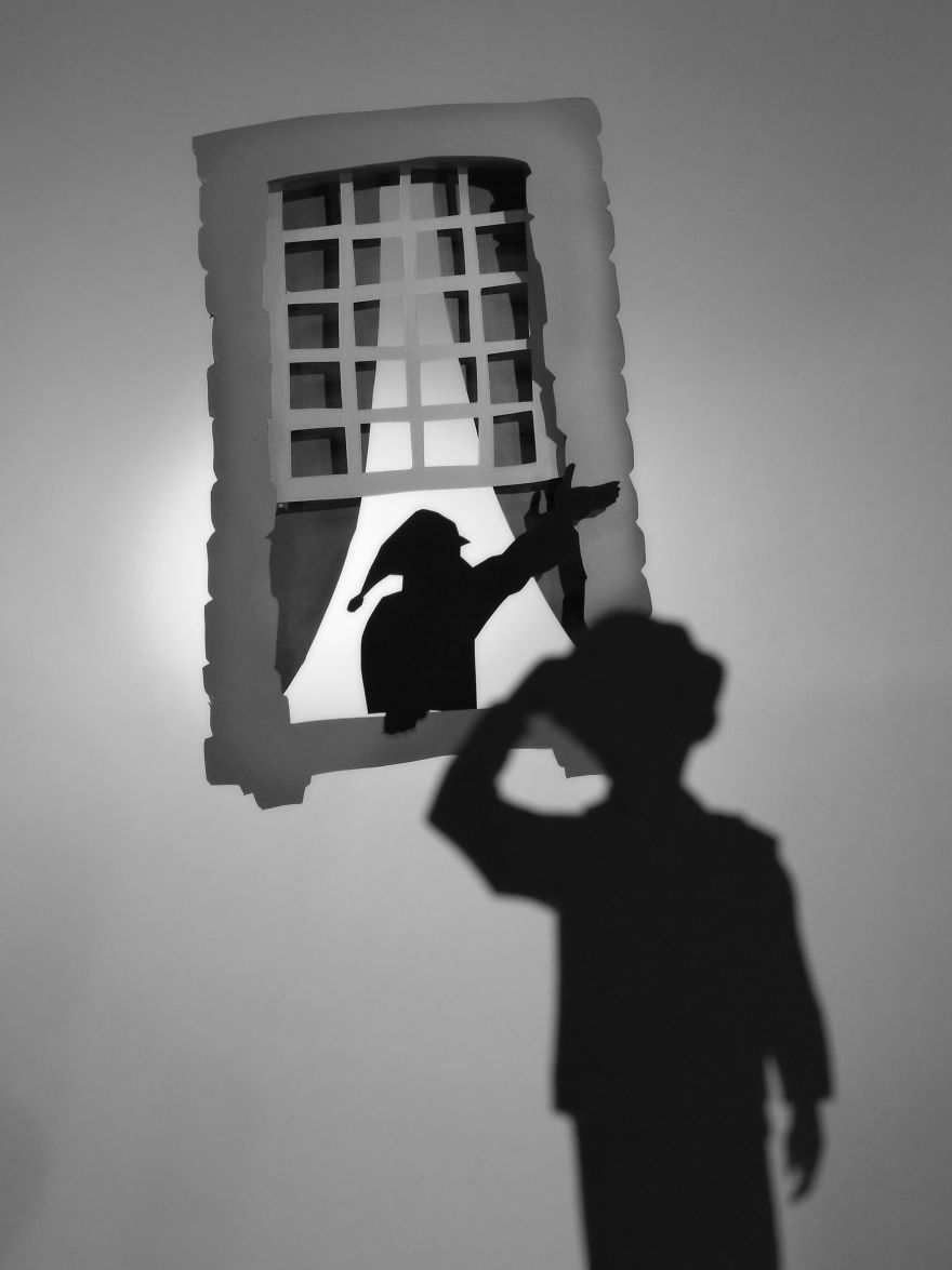 A Christmas Carol That I Created In 25 Cardboard Parts A Christmas Carol That I Created In 25 Cardboard Parts