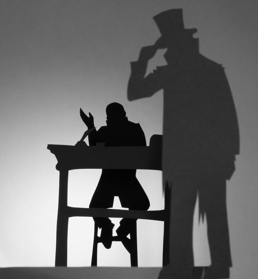 A Christmas Carol That I Created In 25 Cardboard Parts A Christmas Carol That I Created In 25 Cardboard Parts