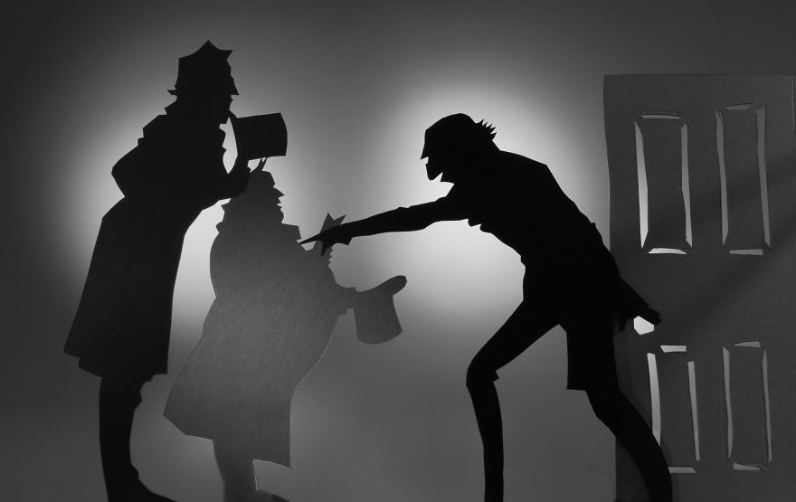 A Christmas Carol That I Created In 25 Cardboard Parts A Christmas Carol That I Created In 25 Cardboard Parts