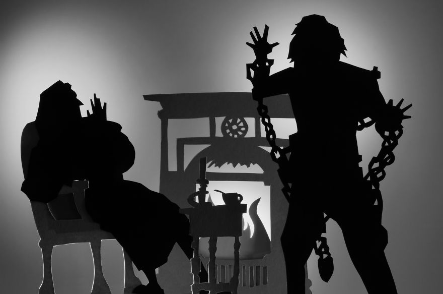 A Christmas Carol That I Created In 25 Cardboard Parts A Christmas Carol That I Created In 25 Cardboard Parts