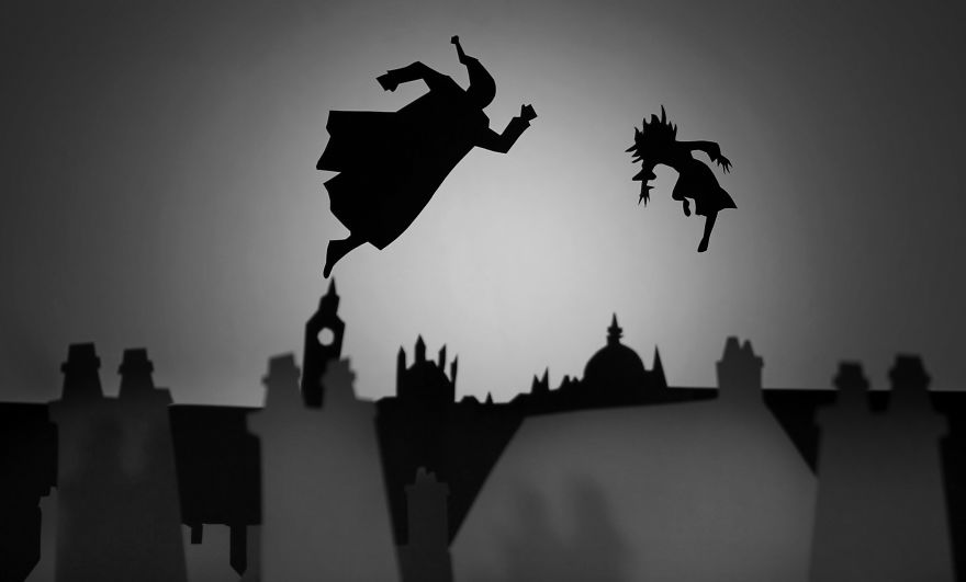 A Christmas Carol That I Created In 25 Cardboard Parts A Christmas Carol That I Created In 25 Cardboard Parts