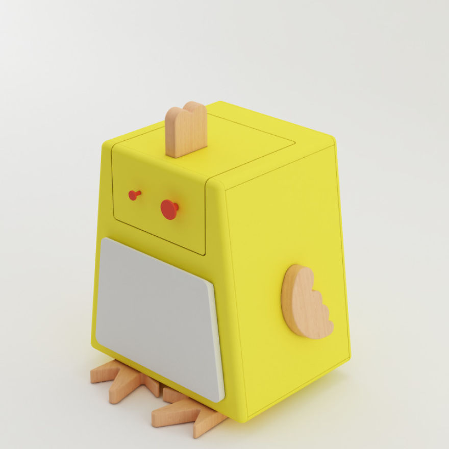 I Design Adorable Colorful Furniture For Children