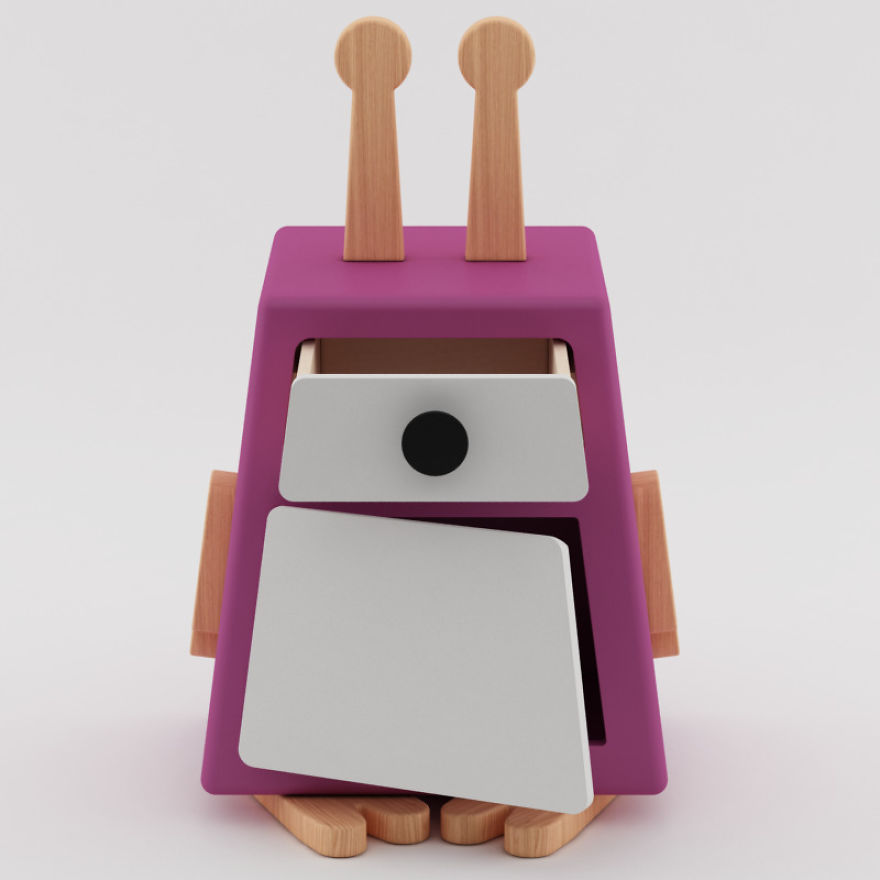 I Design Adorable Colorful Furniture For Children
