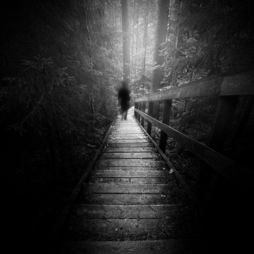 I Used Long Exposure Technique For Creating My Atmospheric Photography Project ''vanish''.