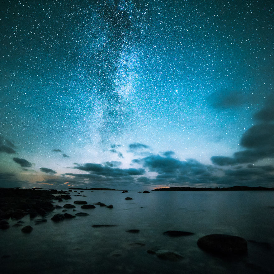 I Photographed The Milky Way Rising Over Finland And Greece. I Photographed The Milky Way Rising Over Finland And Greece.