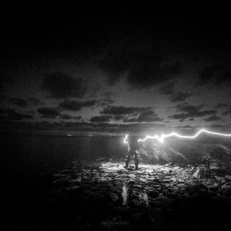 I Used Long Exposure Technique For Creating My Atmospheric Photography Project ''vanish''.