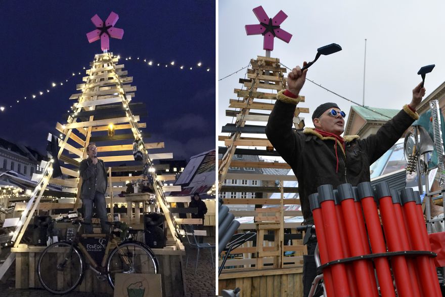 This Christmas Market Is Made Of Trash This Christmas Market Is Made Of Trash