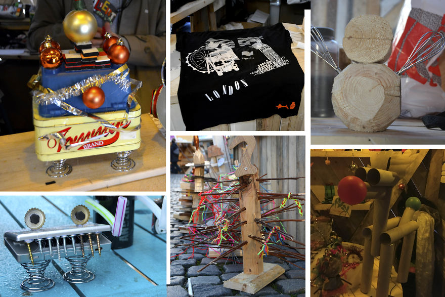 This Christmas Market Is Made Of Trash This Christmas Market Is Made Of Trash