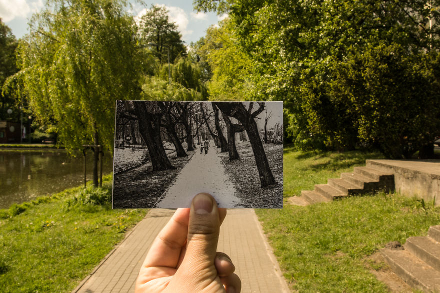 Park Potuliccy, 70-ties XX Century