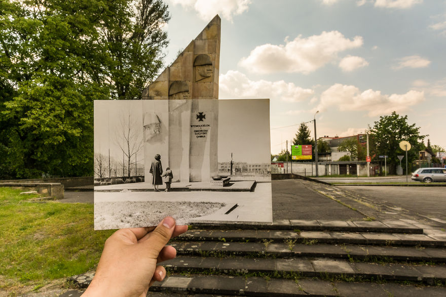 Monument Dedicated To Soldiers 36 PP Academic Legion, 70-ties XX Century