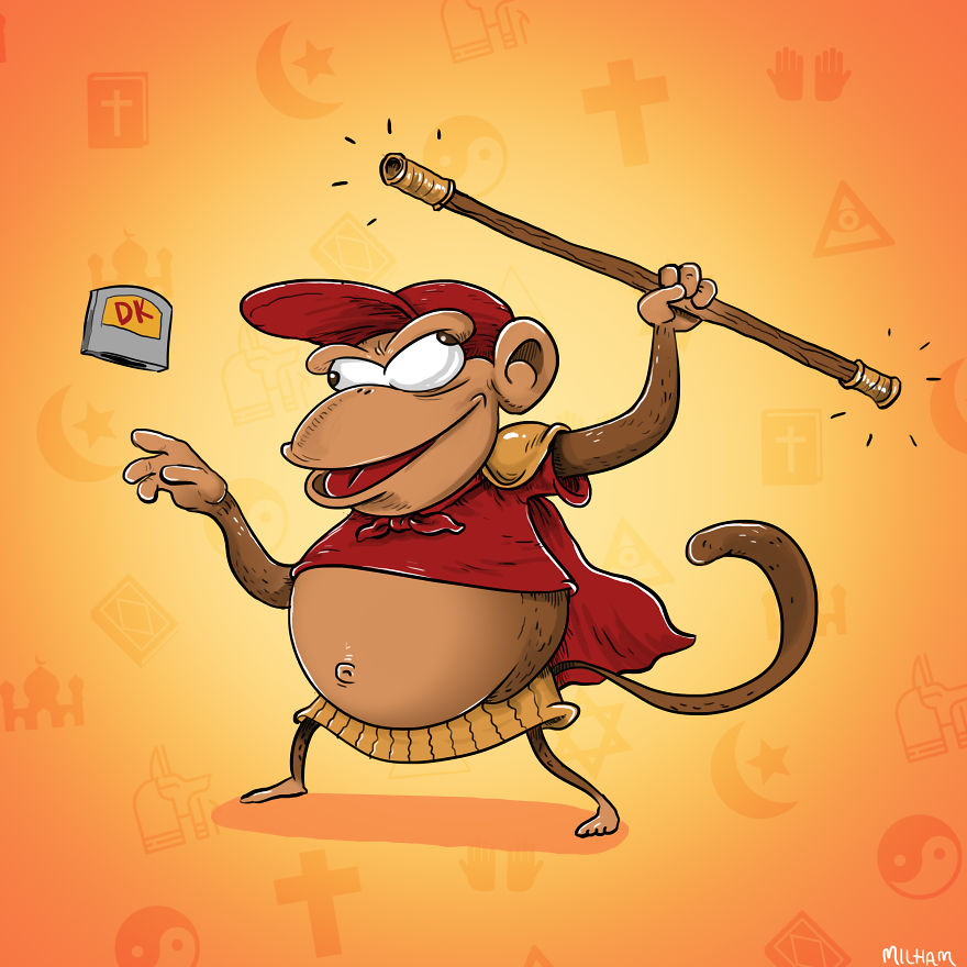 I Imagined Famous Characters As Gods I Imagined Famous Characters As Gods