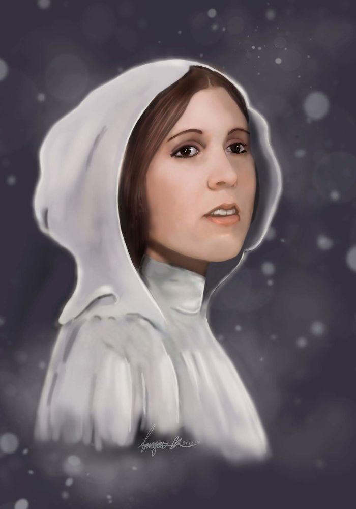 May The Force Be With You Leia