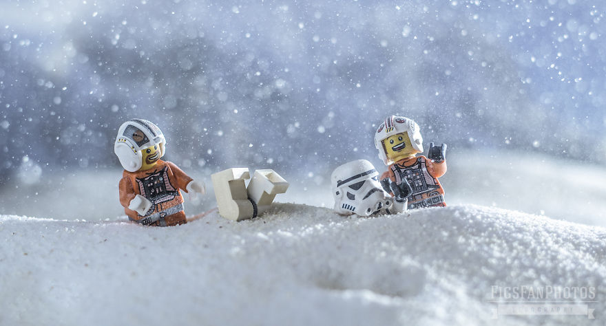 LEGO Christmas In A Galaxy Far Far Away