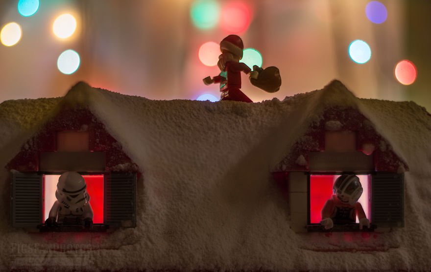 LEGO Christmas In A Galaxy Far Far Away