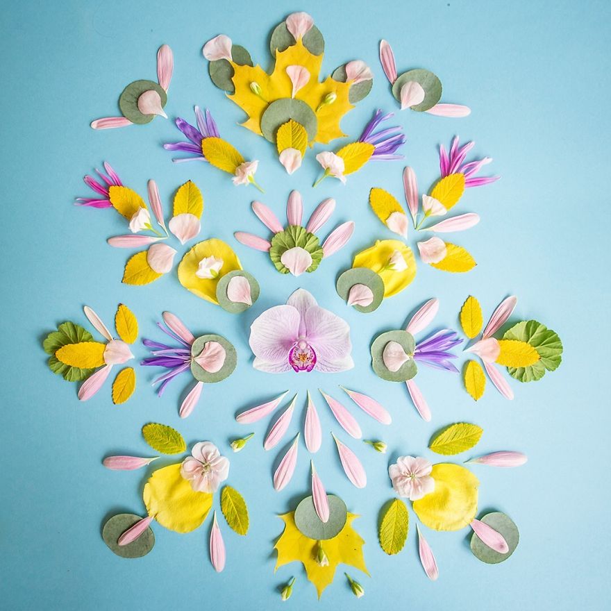 Reorganizing Little Things Found From Nearby Nature Turns Them Into Art