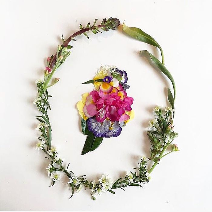 @floraforager Turns Nature Into Art