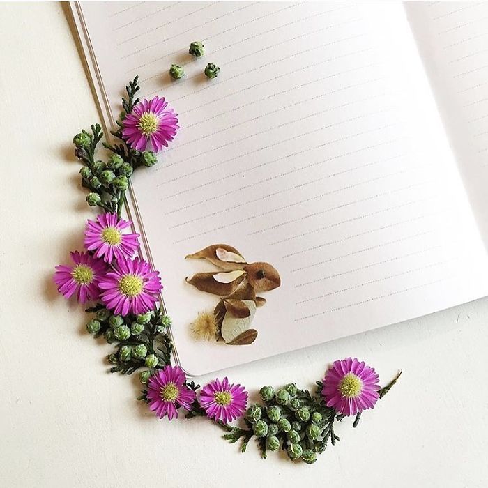 @floraforager Turns Nature Into Art