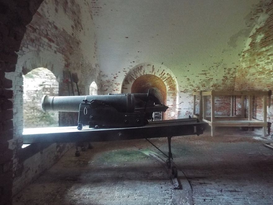 Incredibly Preserved Fort Morgan Near Gulf Shores, Al