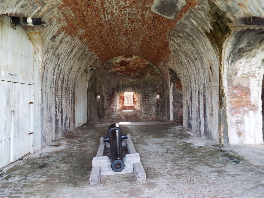 Incredibly Preserved Fort Morgan Near Gulf Shores, Al