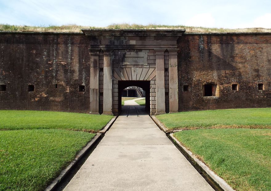 Incredibly Preserved Fort Morgan Near Gulf Shores, Al