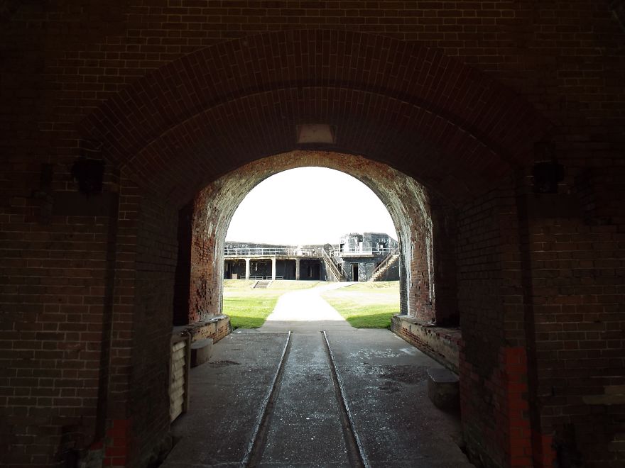 Incredibly Preserved Fort Morgan Near Gulf Shores, Al