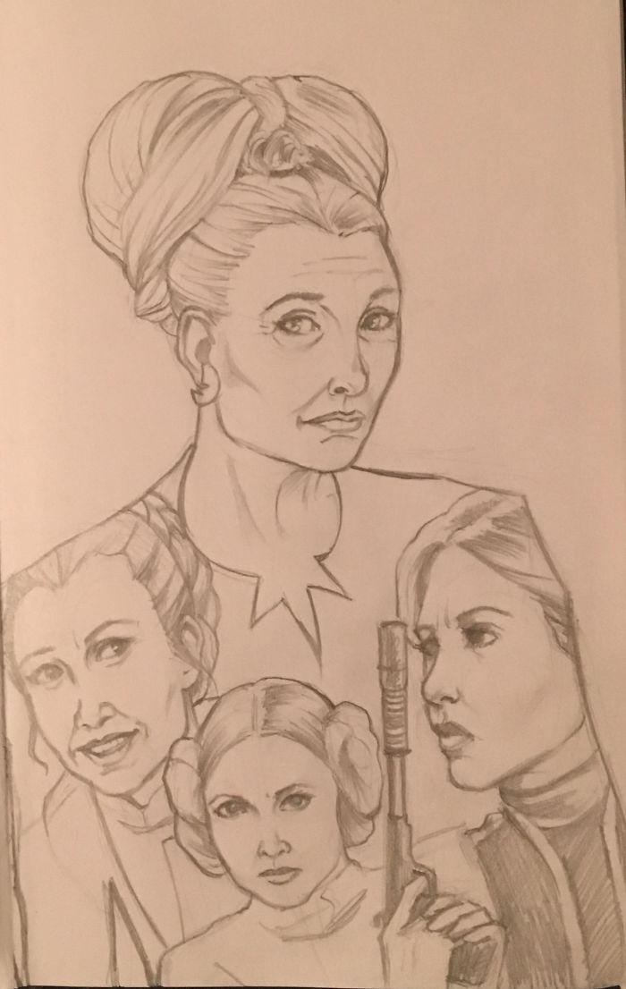 Leia Was A Princess, Carrie Was The Queen.
