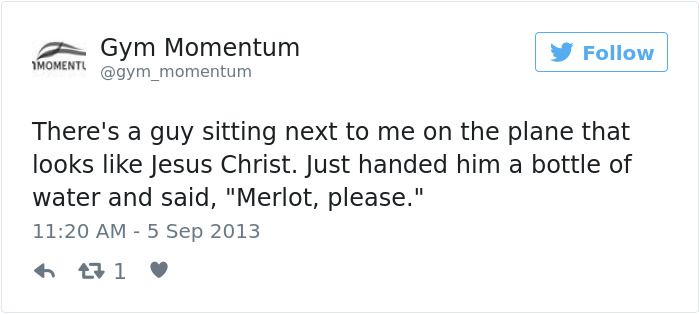 Funny Plane Tweet