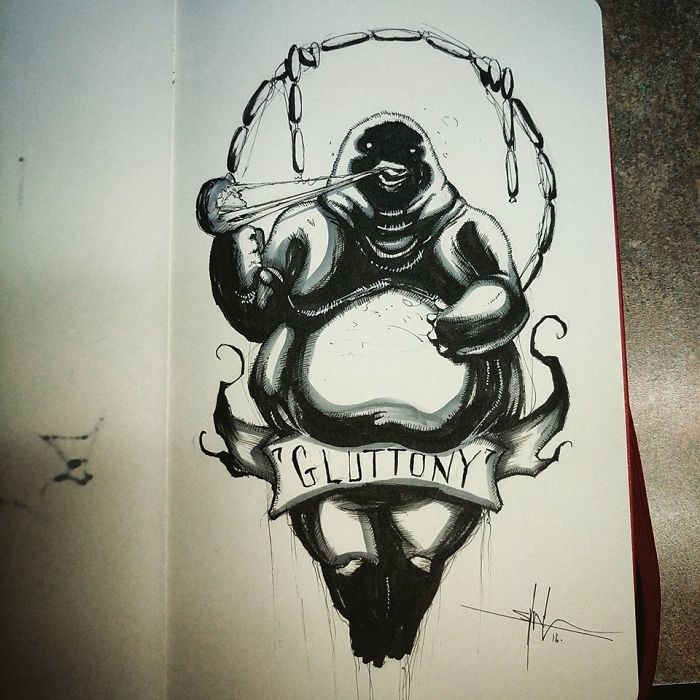 7 Deadly Sins That I Portrayed In All Their Dirty Glory 7 Deadly Sins That I Portrayed In All Their Dirty Glory