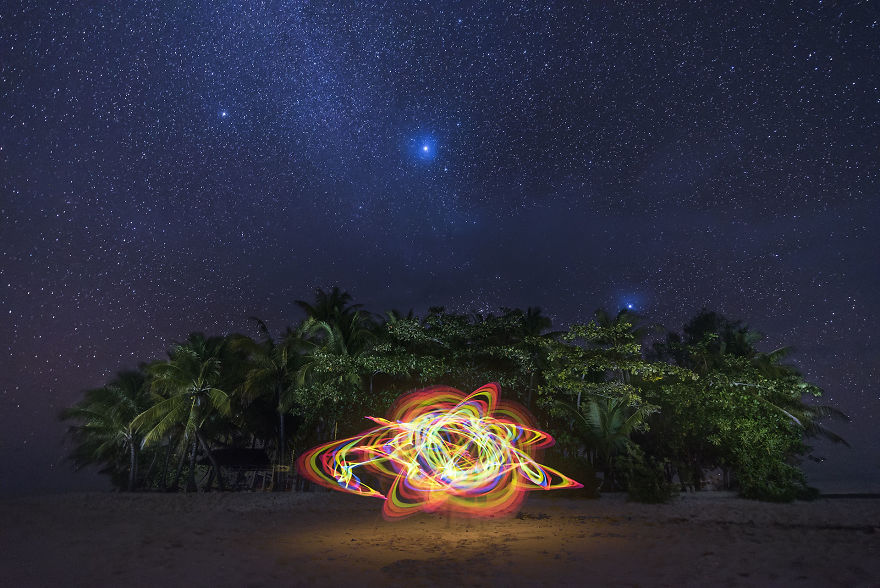 Light Painting By Magnus
